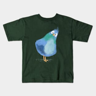 curious pigeon Kids T-Shirt